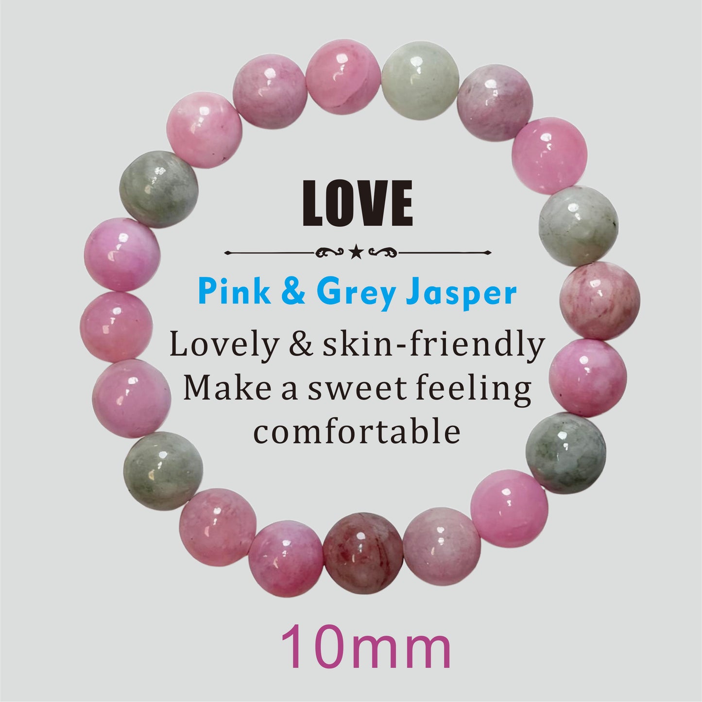 10mm Jasper Bracelets