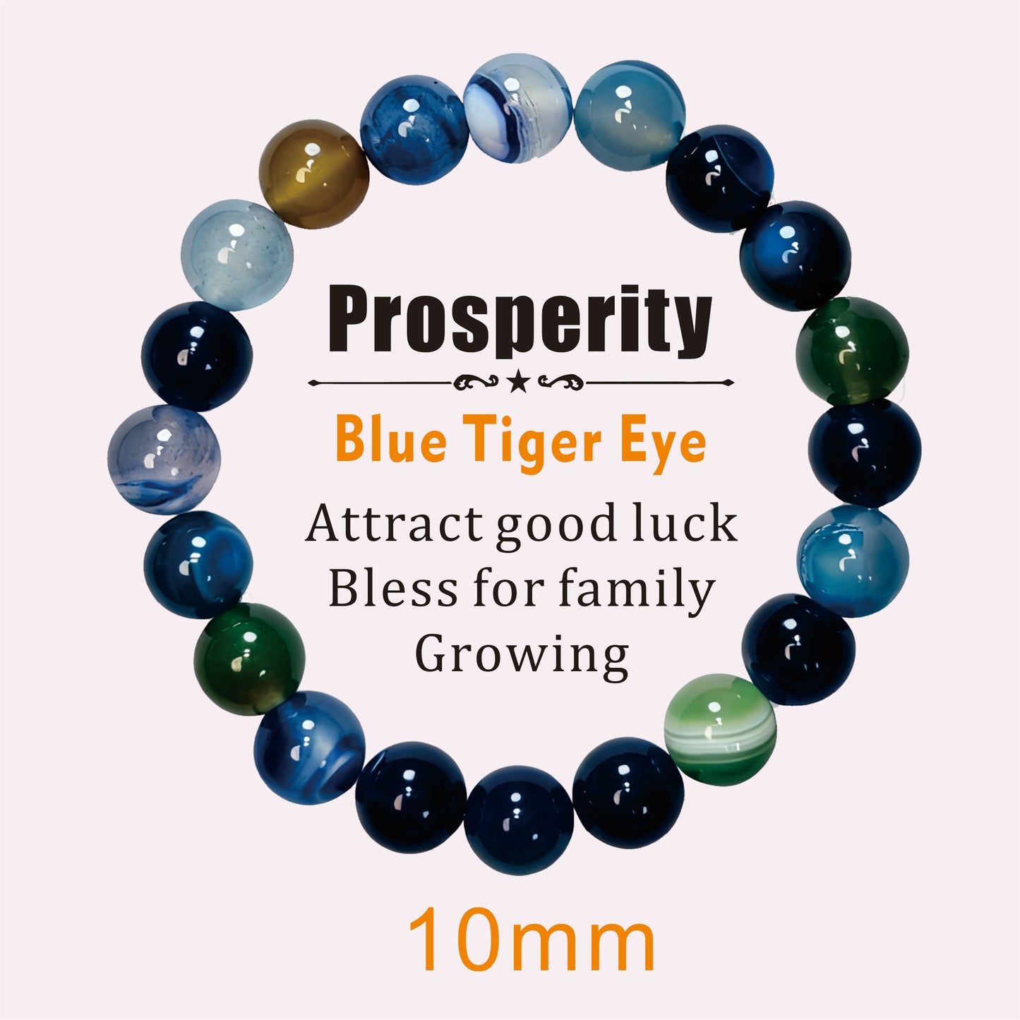 10mm Tiger's Eye Bracelets