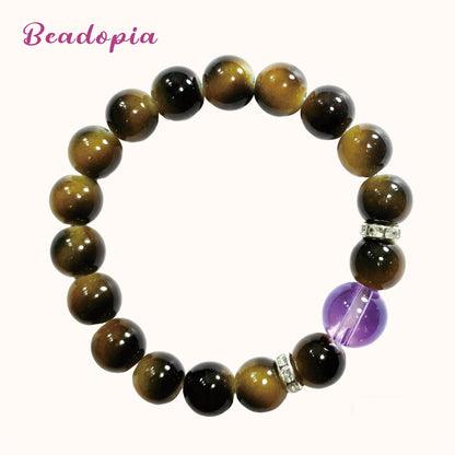 Lovely Glass Bracelet with beautiful crackle beads and cute pendant，48 options