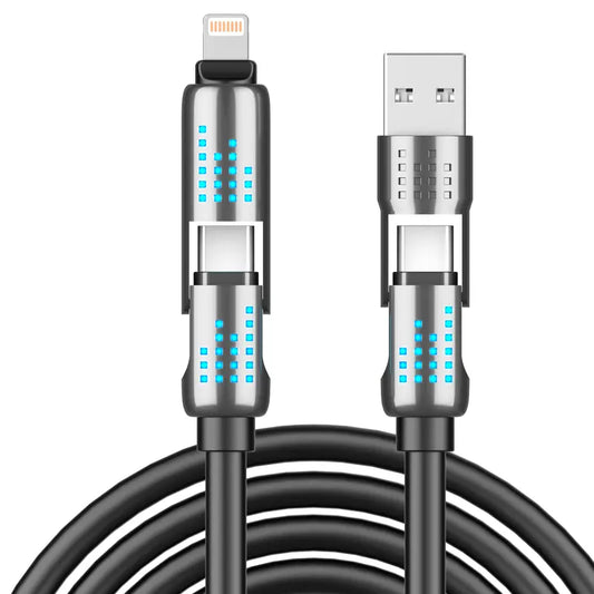 Creative 240W 4-in-1 USB-C Cable, PD 5A Fast Charging Cable