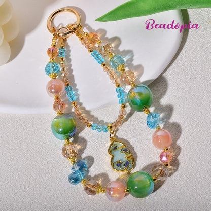 Dun Huang style luxury phone chain, high quality bag chain