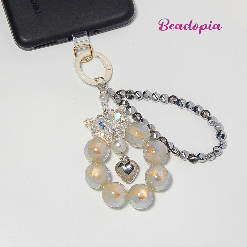 Creative elegant phone chain/bag chain with alloy beads