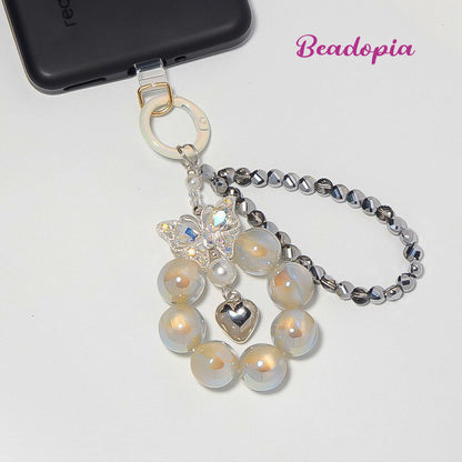 Creative elegant phone chain/bag chain with alloy beads