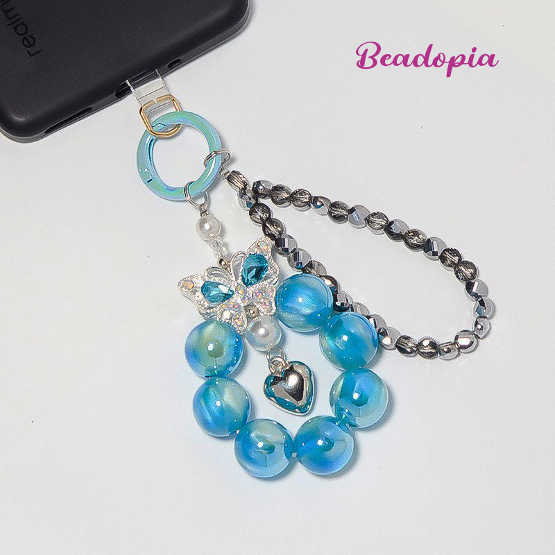 Creative elegant phone chain/bag chain with alloy beads